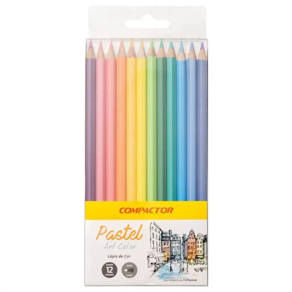 Lapis De Cor Art-Color Com 12 Cores Tons Pasteis - 002252000