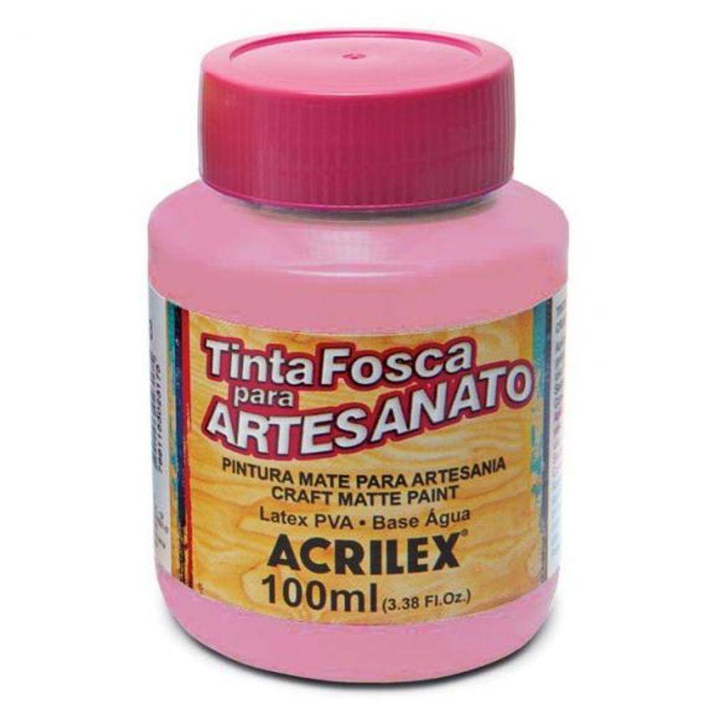 Tinta Pva Fosca Para Artesanato 100Ml Rosa Antigo - 32100828