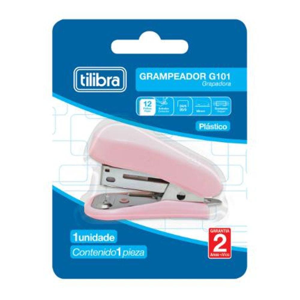 Grampeador Mini G101 Rosa Claro - 282944