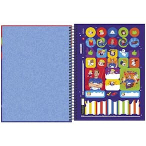 Caderno Universitario 80 Folhas 1 Materia Capa Dura Luccas Neto - 311553