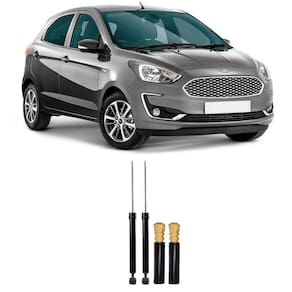 Amortecedor + Kit Batente Ford Ka Traseiro 2013 Até 2019 O Par