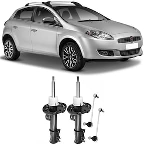 Amortecedor + Bieleta Fiat Punto Dianteira 2007 Até 2016 O Par