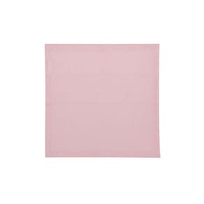 Kit Com 2 Guardanapos Ponto Ajour 100% Algodão 40X40Cm Rosa
