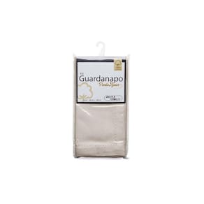 Kit 4 Guardanapos Com Ponto Ajour 100% Algodão 40X40Cm Taupe
