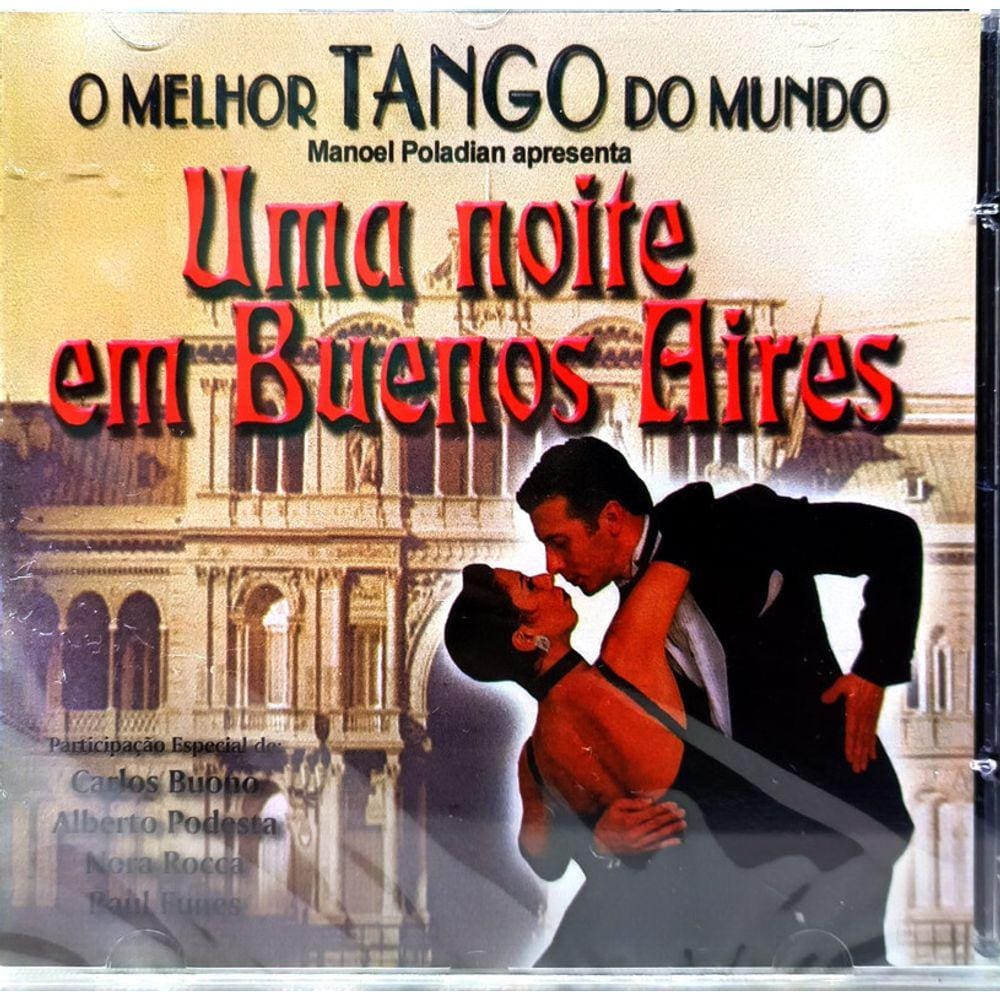 Cd Manoel Poladian Apresenta - Uma Noite Em Bueno Aires