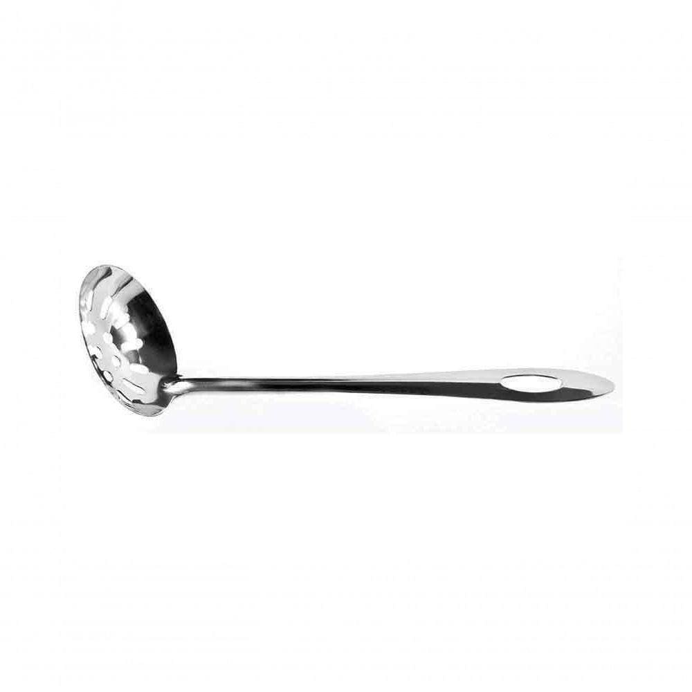 Concha Para Molho 6" 22 Cm Aço Inox Perfurada Gourmet Mix