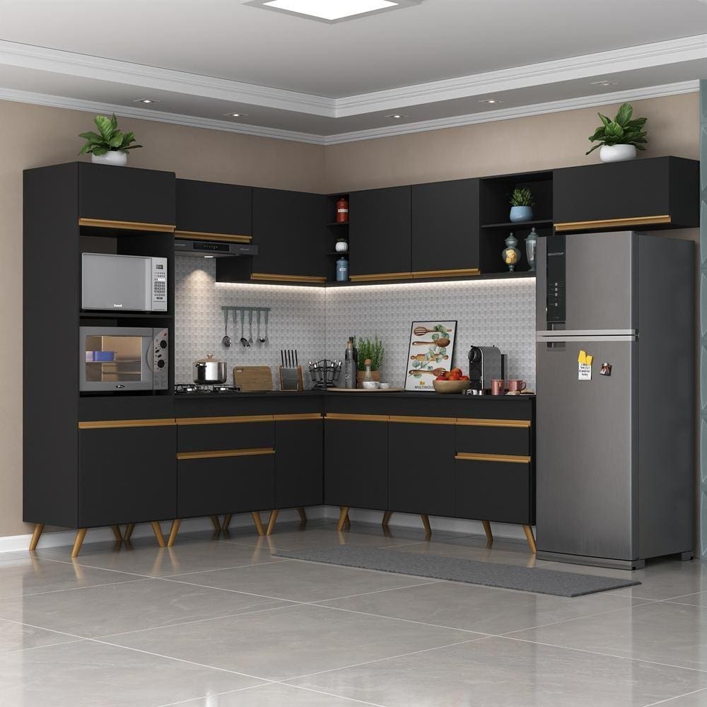 Jogo cozinha modular  Black Friday Casas Bahia