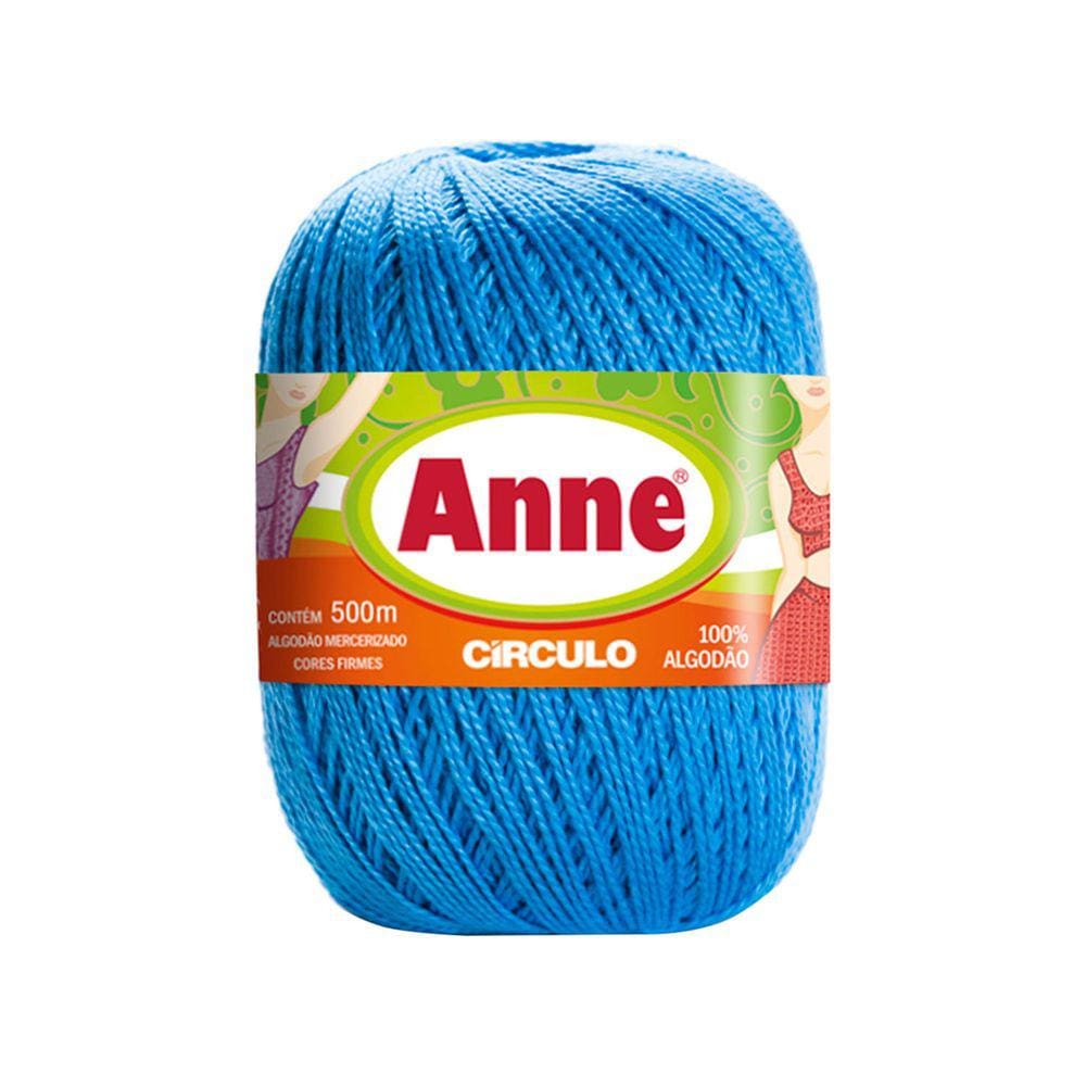 Linha Anne 500m Nº4/2 2500 Azul Acqua