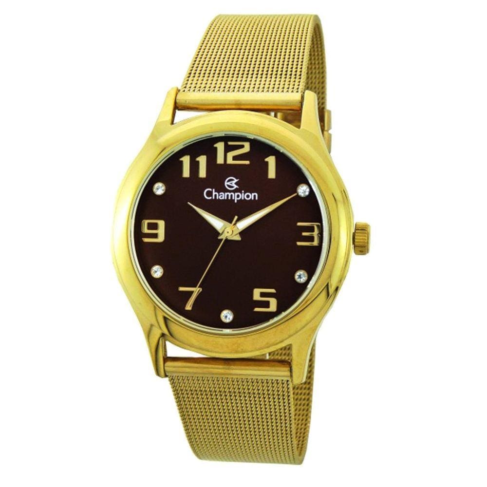 Relógio Champion Analógico Feminino CN29007R Dourado