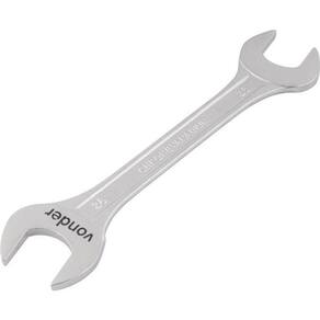 Chave Fixa 25x28mm Cromo Vanádio Fosco Cartela - Vonder