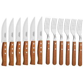 Kit Churrasco Tramontina 12 Peças Jumbo Garfo Faca 22399/063