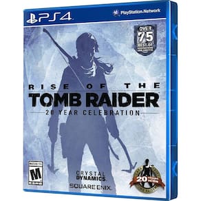 Jogo Rise Of Tomb Raider 20 Year Celebration Ps4