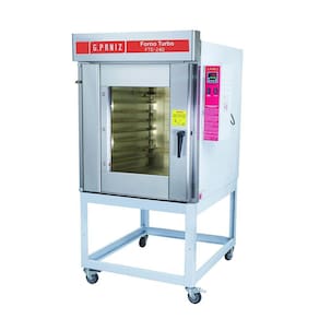 Forno Turbo Elétrico Gpaniz 8 Esteiras FTE240 380V Trifásico