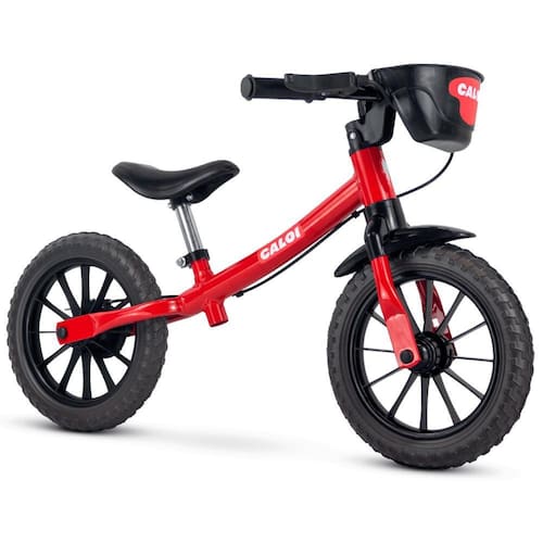 imagem-Bicicleta Infantil Balance Caloi  Ref: 100930160002 - Tamanho: UN | Cor: PRETO-VERMELHO