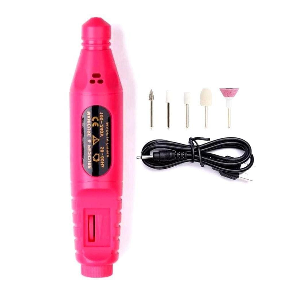 Lixadeira Eletrica Unha Motorzinho Manicure Profissional Usb