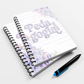 Caderno Universitário 96fls Profissão Luxo Pedagogia
