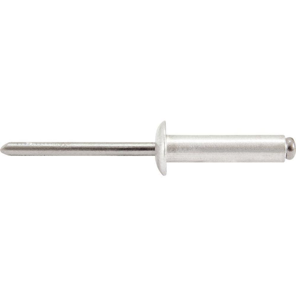 Rebite Repuxo De Alumínio 3,2x16,0mm Mandril Aço C/ 100 Pç
