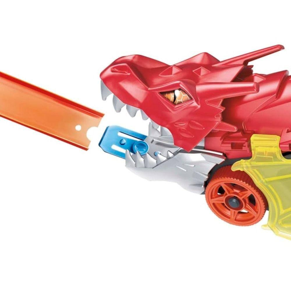 Pista Hot Wheels City Ataque Aéreo Do Dragão - Mattel