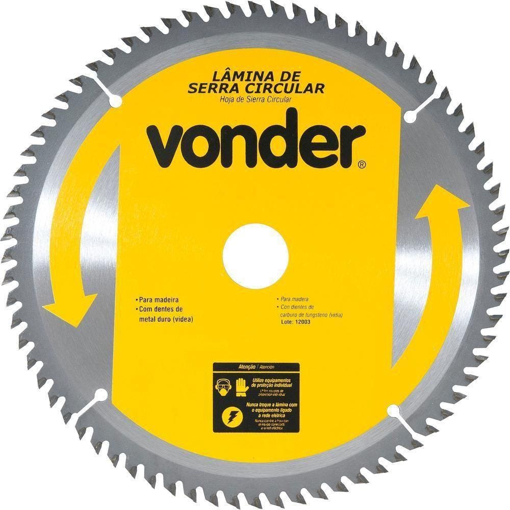 Lamina Serra Circular Vídea 235X30X3,0Mm 60 Dentes 5600 Rpm