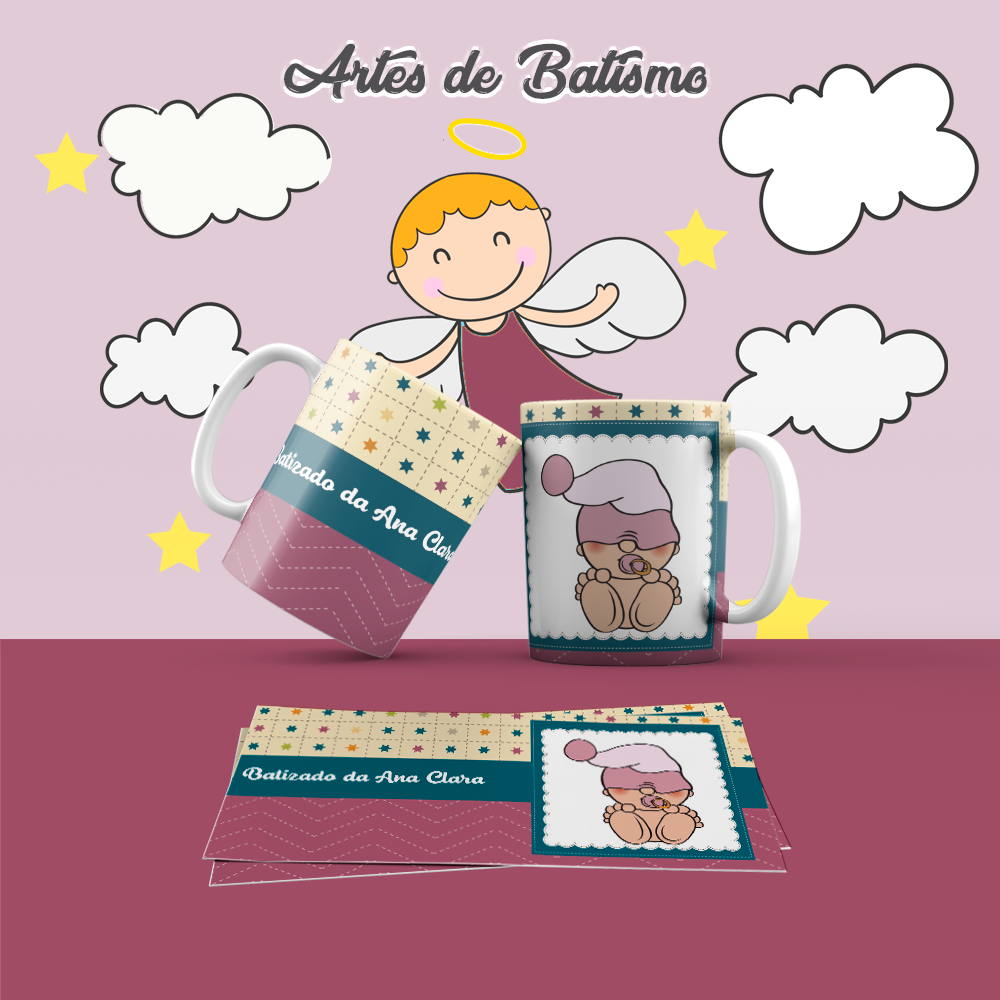 Caneca Personalizada Batizado 14