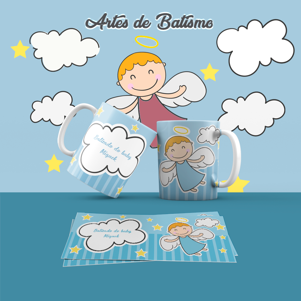 Caneca Personalizada Batizado 19