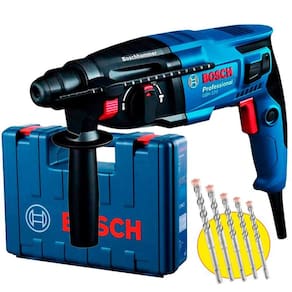 Martelete Perfurador Rompedor SDS-PLUS 720W 2,3KG com Brocas e Maleta GBH 220 BOSCH