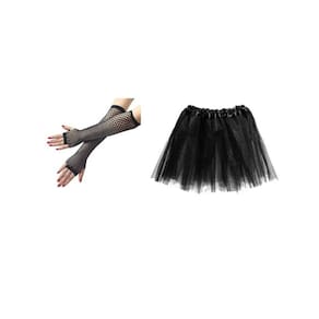 Fantasia Punk Rock Gotica  Adulto 2 Peças Festas