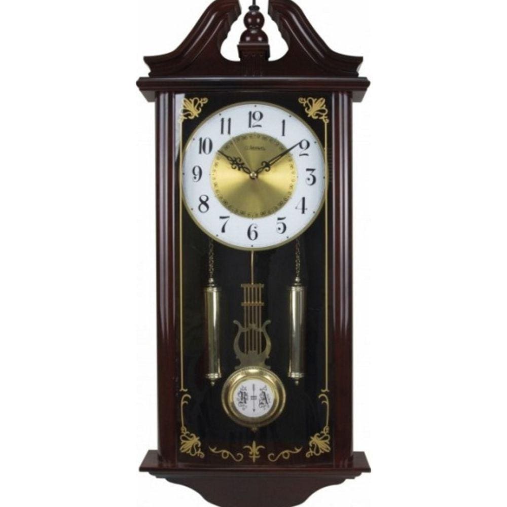 Relógio Parede Carrilhão Melodia Westminster Pêndulo Herweg