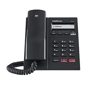Telefone Tip 125I Preto Intelbras