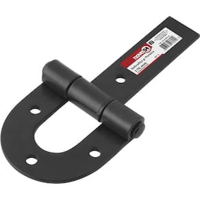Dobradiça Para Porteira 200Mm Aço Carbono Pintado - Nove54