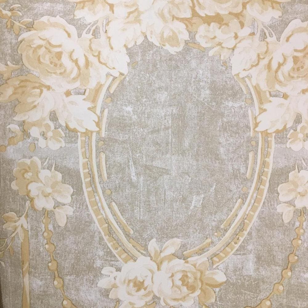 Papel de Parede Rossella Camafeu RO3301 - Rolo: 10m x 0,53m