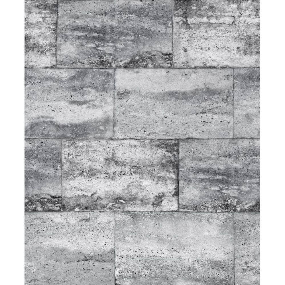 Papel de Parede Modern Maison Blocos de Pedra MM347904 - Rolo: 10m x 0,52m