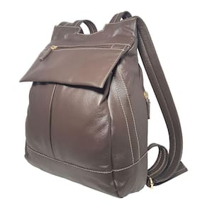 Mochila Bolsa Feminina Feita de Couro Bovino Leve Espaçosa - Le Voyage