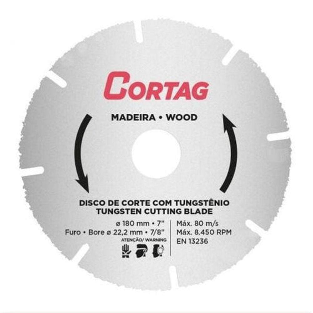 Disco Diamantado Tungstenio Para Madeira