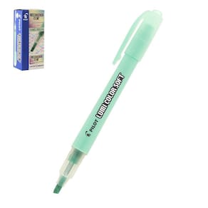Marca Texto Pilot Lumi Color Soft Verde Pastel Com 12Un