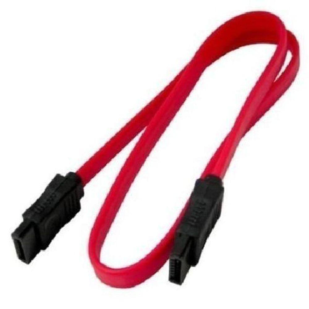 Cabo De Dados Sata Hd Com Trava Gravador Dvd Leitor Vermelho