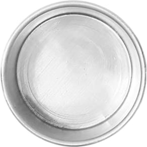 Forma Redonda De Bolo Fundo Fixo 23 X 5 Cm Em Alumínio