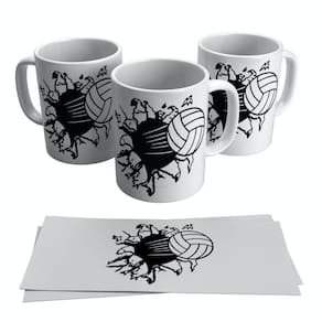 Caneca Voleibol Jogador Vôlei 325ml
