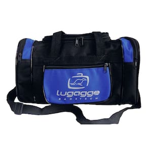 Bolsa Sacola Bordo Mao Mala De Viagem Pequena Azul