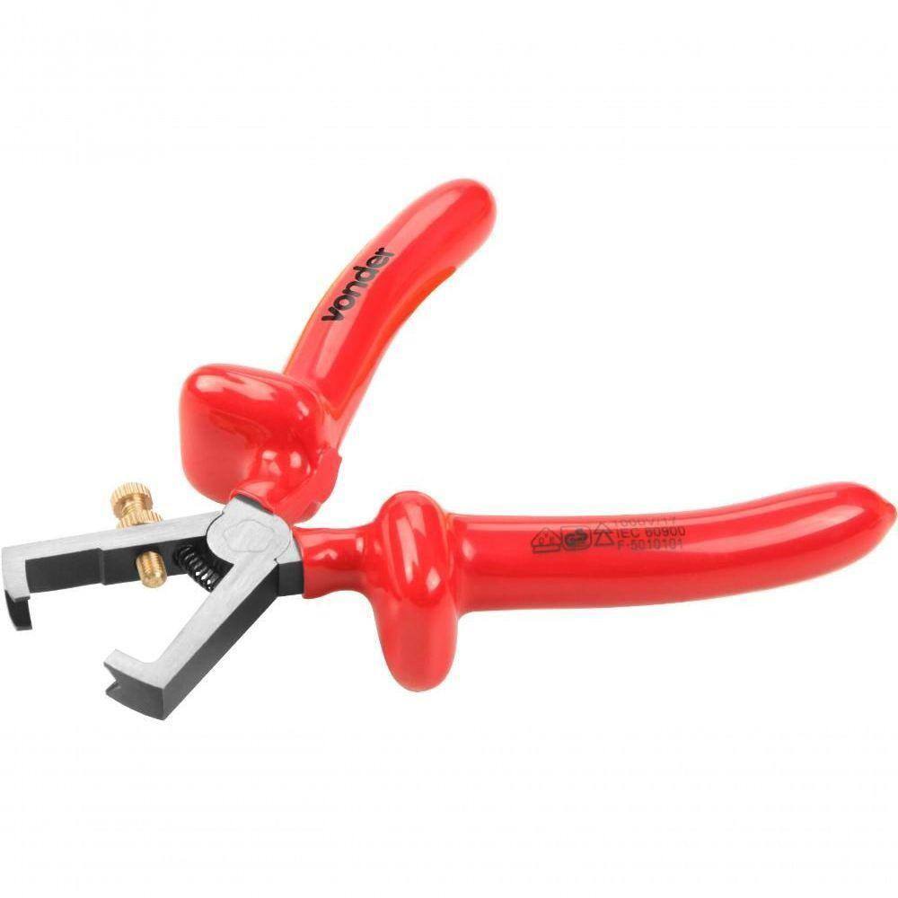 Alicate Isolado Desencapador De Fios 6`` Isol Iec609 Vonder