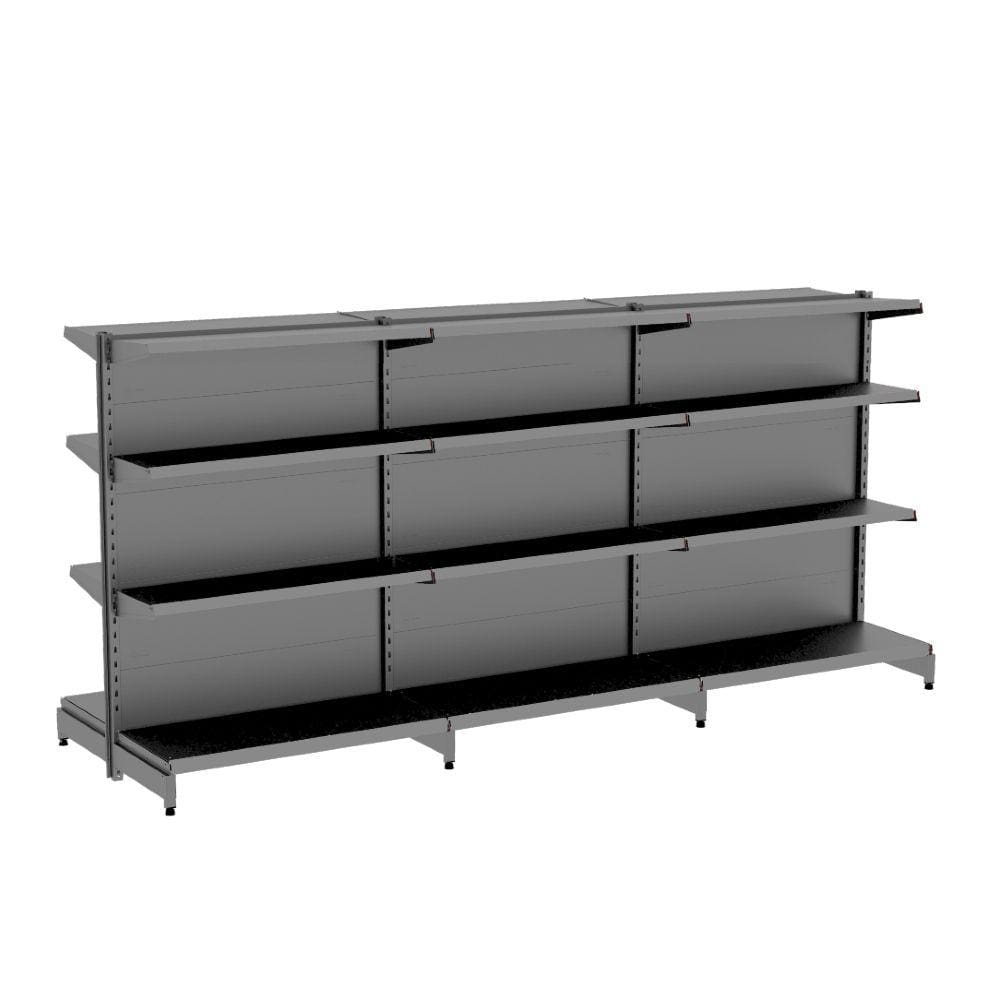 Gondola Centro 142 Amapa Flex Kit 3 Metros Preto SPE