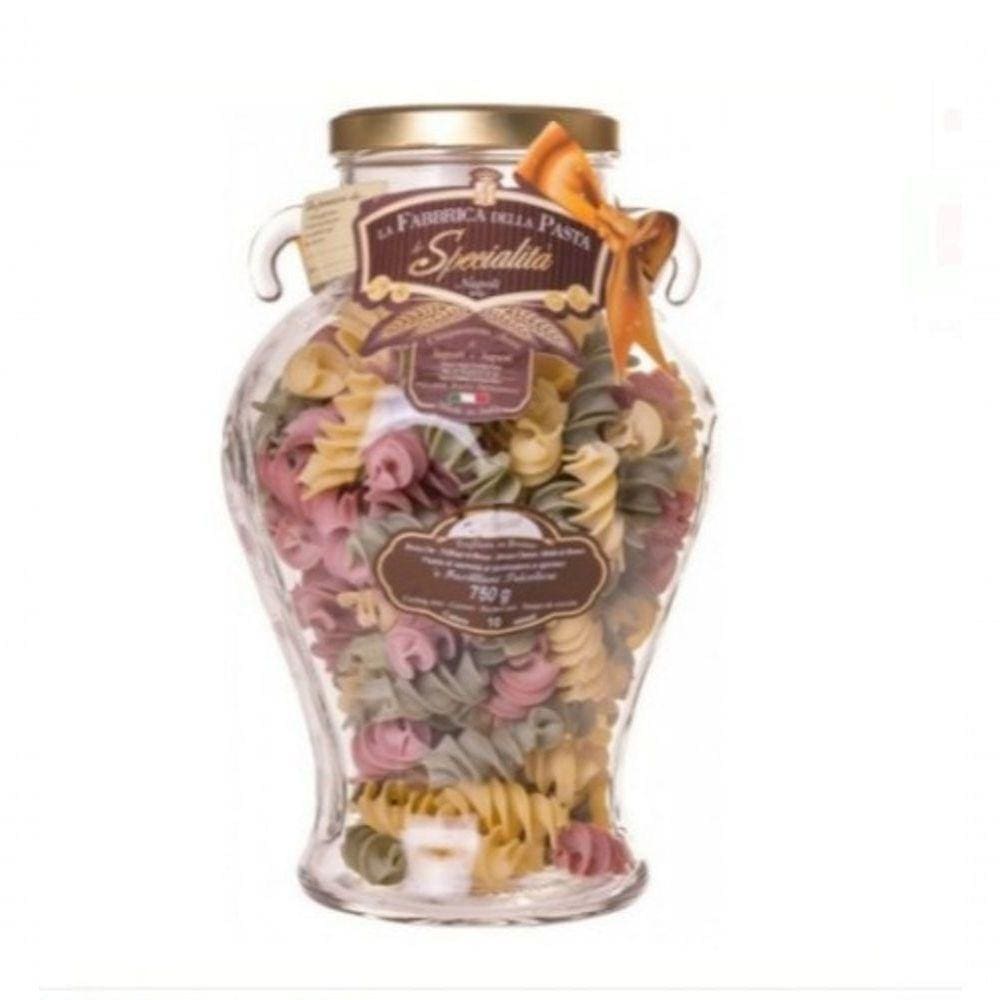 Massa Gragnano Vaso Anfora Fusilloni Tricolore-750g