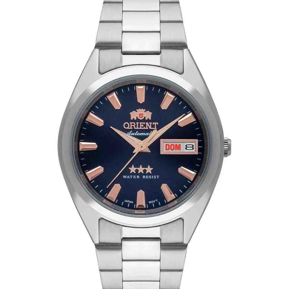 Relógio Orient Automático 469SS084F D1SX Prata