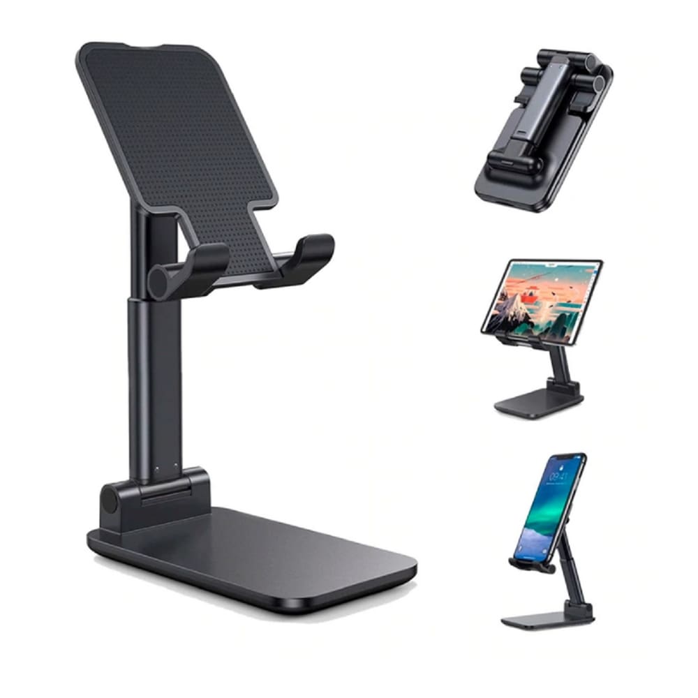 Suporte de mesa universal para celular E tablet knup KP-SP200 PRETO