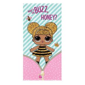 Toalha de Banho Lol Surprise Queen Bee Felpuda