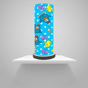 Abajur decorativo Infantil Galinha Pintadinha