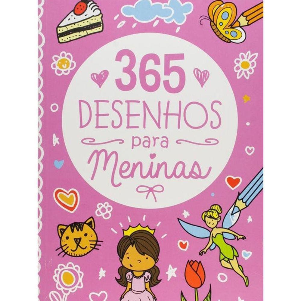 Livro 365 Desenhos Para Meninas