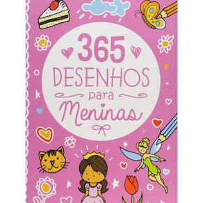 Livro 365 Desenhos Para Meninas
