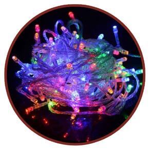 Pisca Pisca Led Colorido 8 Funções 100 Lâmpadas 110V 3Un