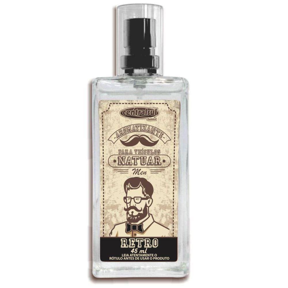 Aromatizante Spray Natuar Men Retro 45Ml Centralsul